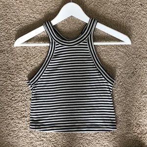 Urban Outfitters striped crop top